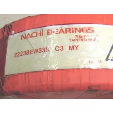 Nachi 22238 EW 33K Spherical Roller Bearing 190 X 340 X 92 mm Tapered Bore 