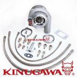 Kinugawa Ball Bearing Turbo 4" GTX3576R w/ .57 T3 For NISSAN RB20/RB25 Top Mount